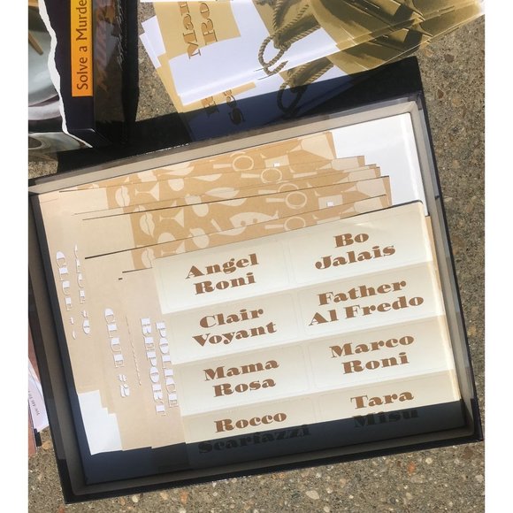 MURDER MYSTERY PARTY PASTA, PASSION & PISTOLS, New - Picture 5 of 5